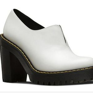 Dr. Martens White Cordelia Heel